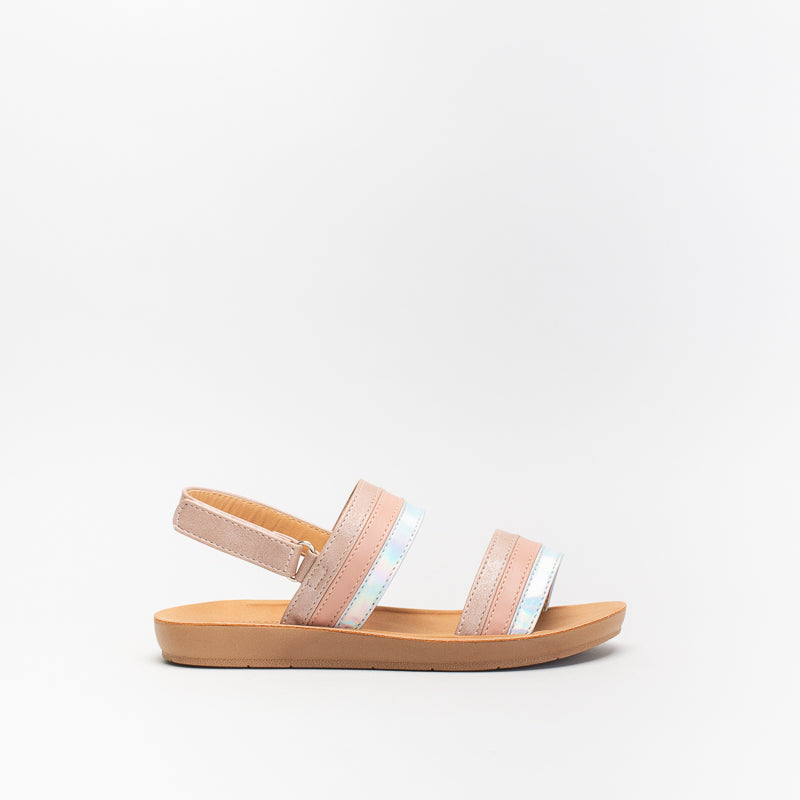 Older Girls Textured Strap Comfort Sandal _ 141065