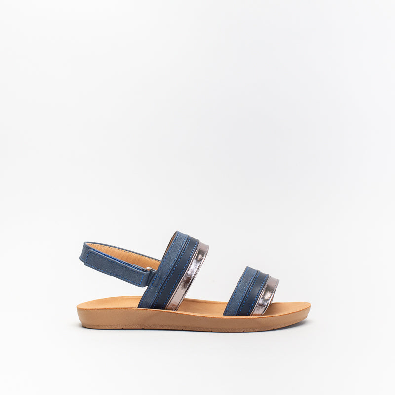 Older Girls Textured Strap Comfort Sandal _ 141065