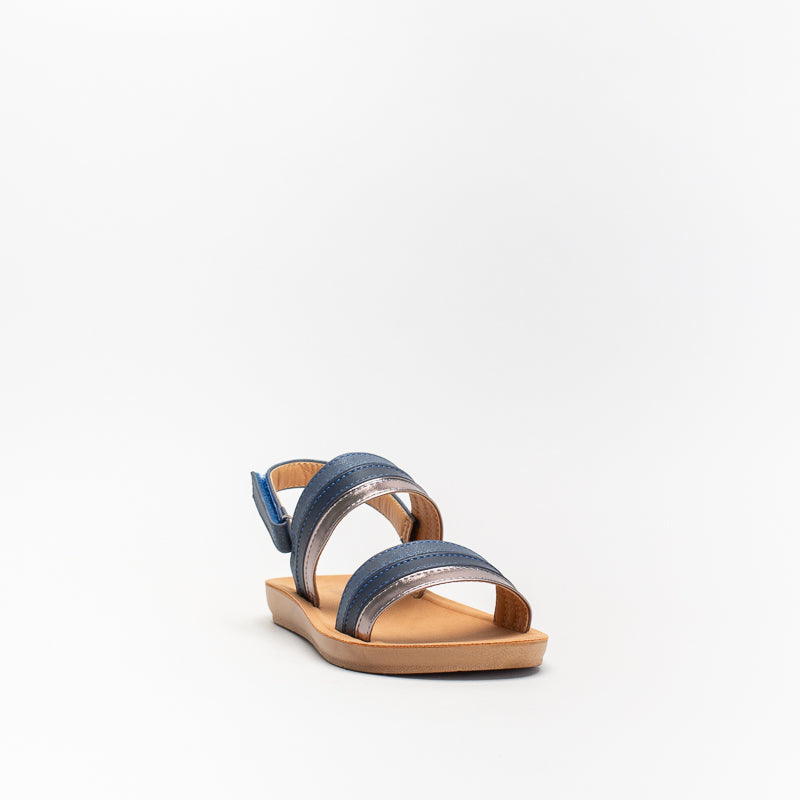 Older Girls Textured Strap Comfort Sandal _ 141065