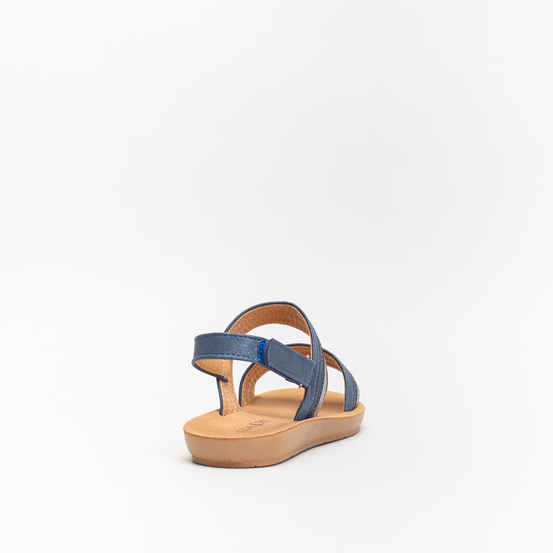 Older Girls Textured Strap Comfort Sandal _ 141065