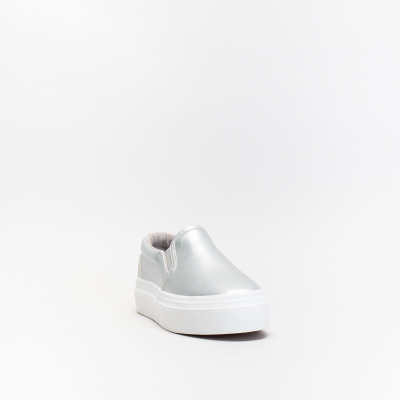 Older Girls Metallic Slip On Sneaker _ 142675