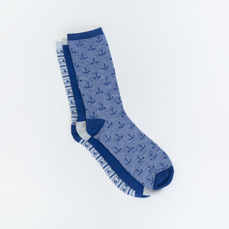 Men's Boat 3 Pack Socks _ 142305