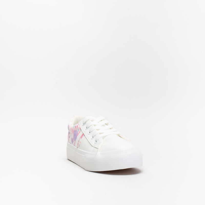 Older Girls Side Floral Sneaker _ 141059
