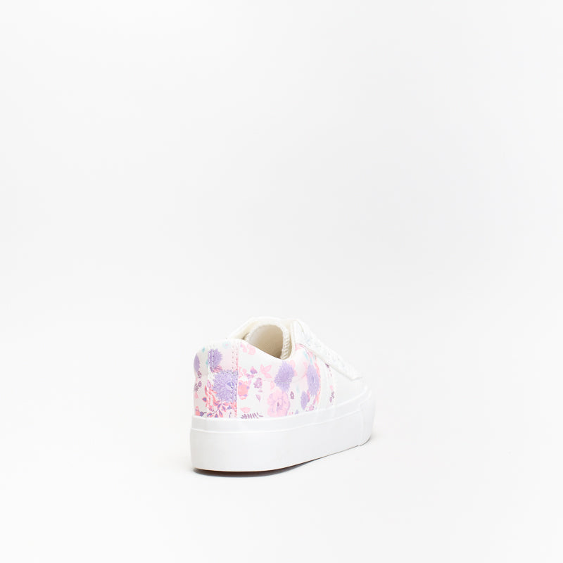 Older Girls Side Floral Sneaker _ 141059