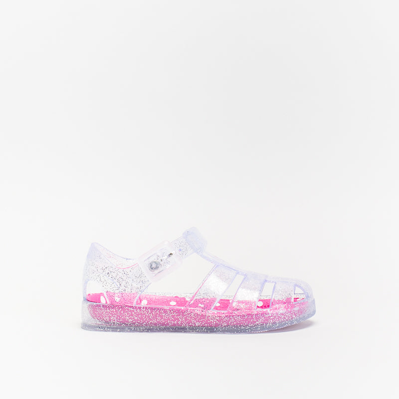 Younger Girls Glitter Jelly Shoe _ 141184