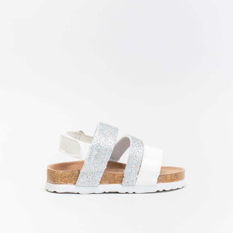 Younger Girls Glitter Comfort Sandal _ 141178