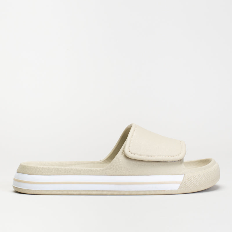 Boys Velcro Adjustable Mule _ 166097