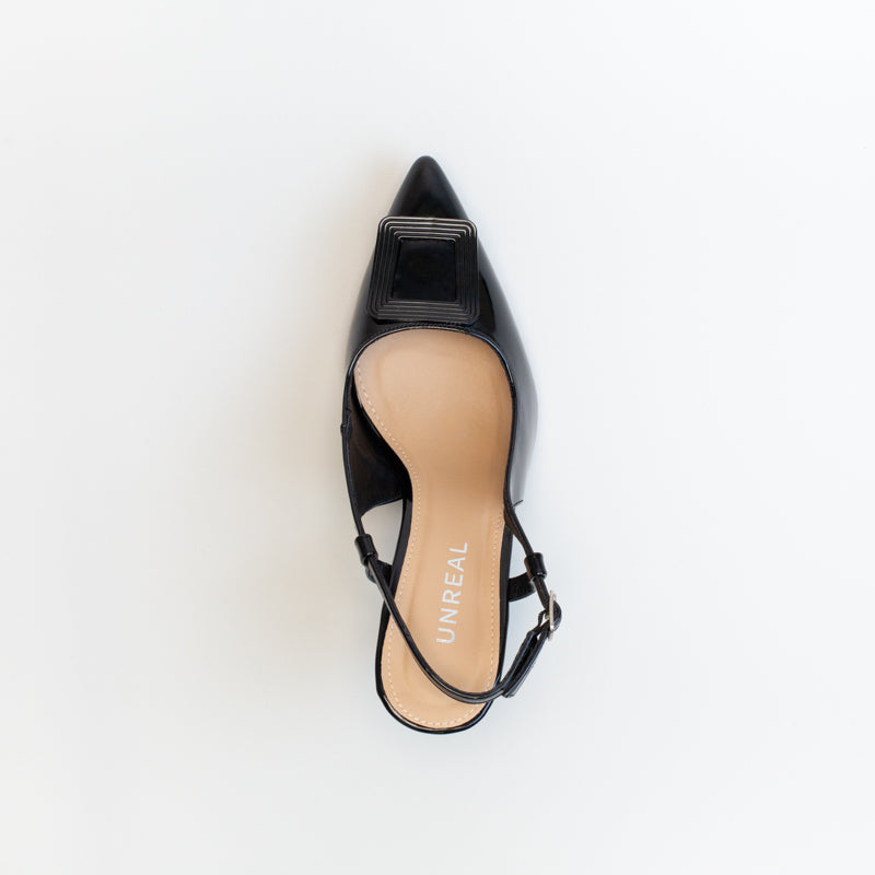 Unreal Women Patent Sling-Back _ 150855