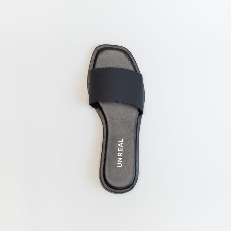 Unreal Women Flatform Band Mule _ 150638
