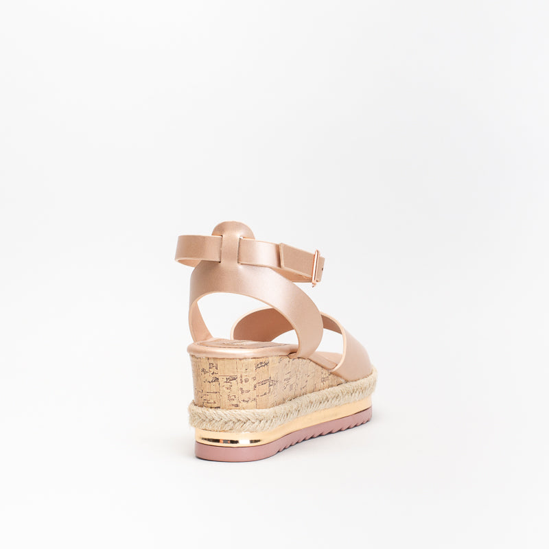 Unreal Women Cork Wedge Sandal _ 140663