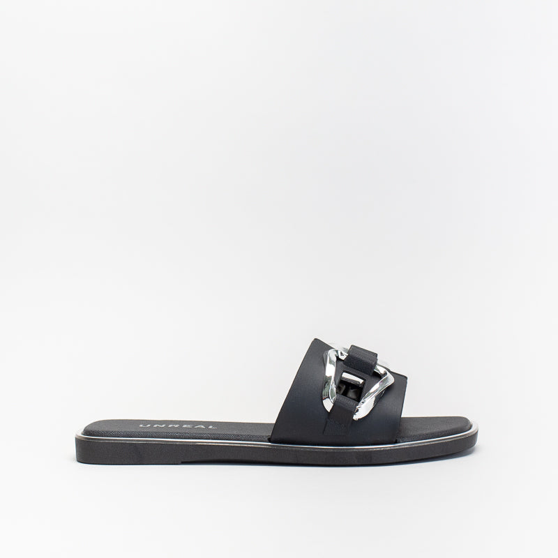 Unreal Women H-Shape Jelly Mule With Trim _ 140430