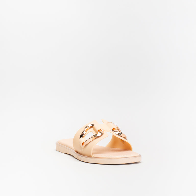Unreal Women H-Shape Jelly Mule With Trim _ 140430