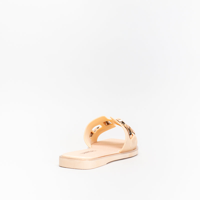 Unreal Women H-Shape Jelly Mule With Trim _ 140430