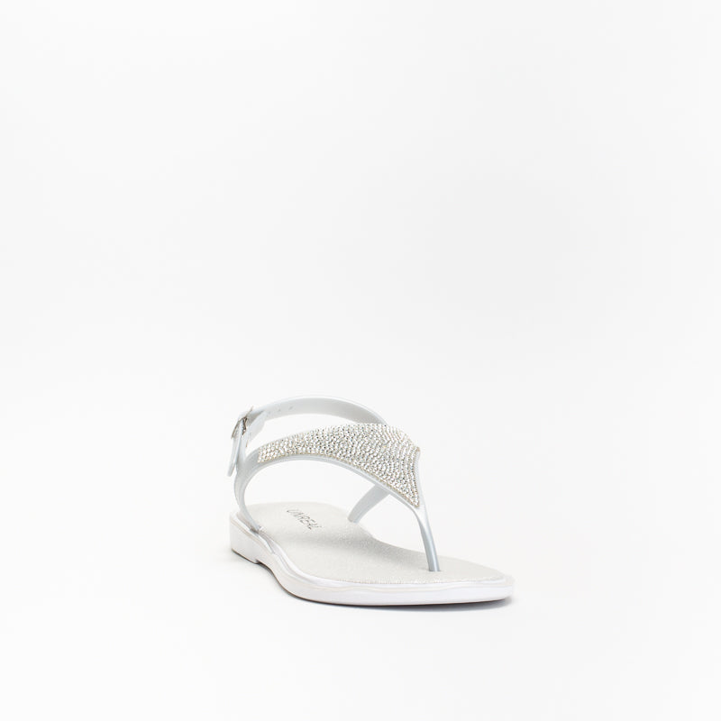 Unreal Women Triangle Diamnate Jelly Thong Sandal _ 140431