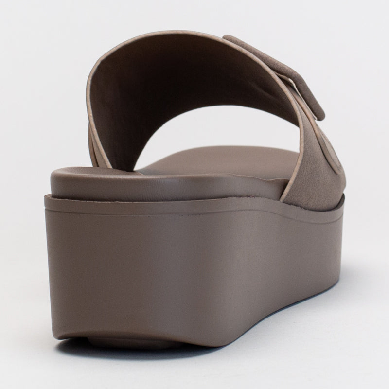 Platform Mule With Side Buckle _ 167050