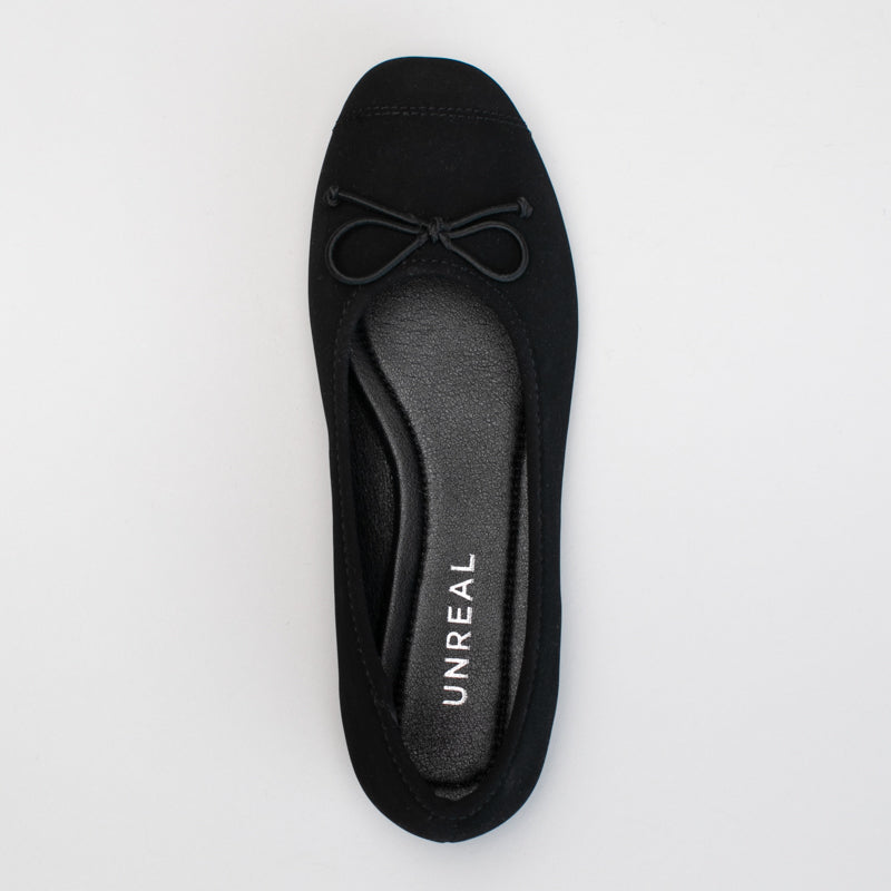 Toe cap pump with spagetti bow _ 166310