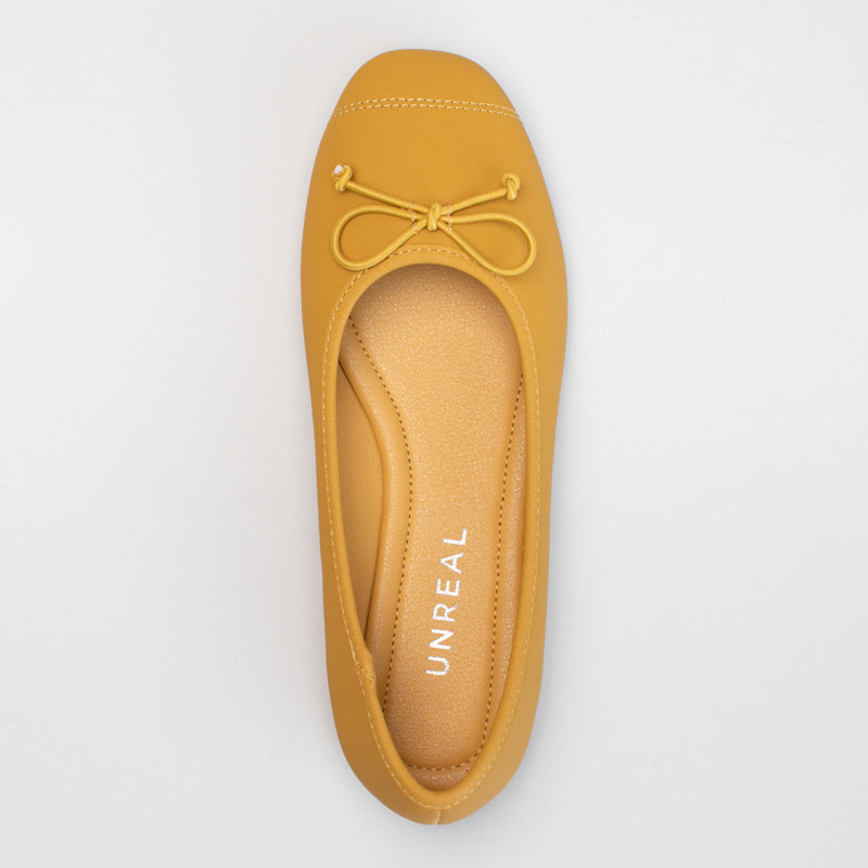 Toe cap pump with spagetti bow _ 166314