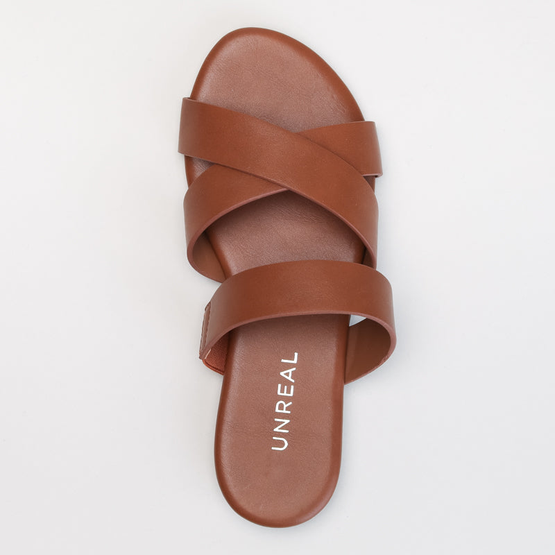Slip On Cross Over Mule _ 166285