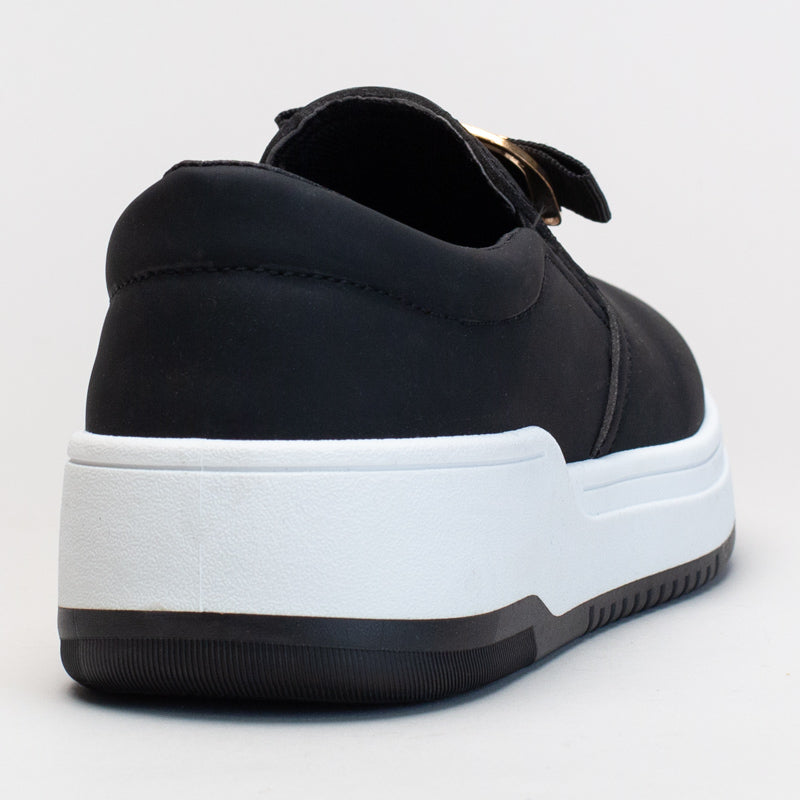 Pc Slip On Sneaker With Oversized Trim _ 166269