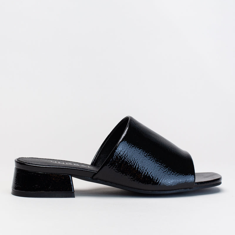 Slip On Patent Mule _ 166352