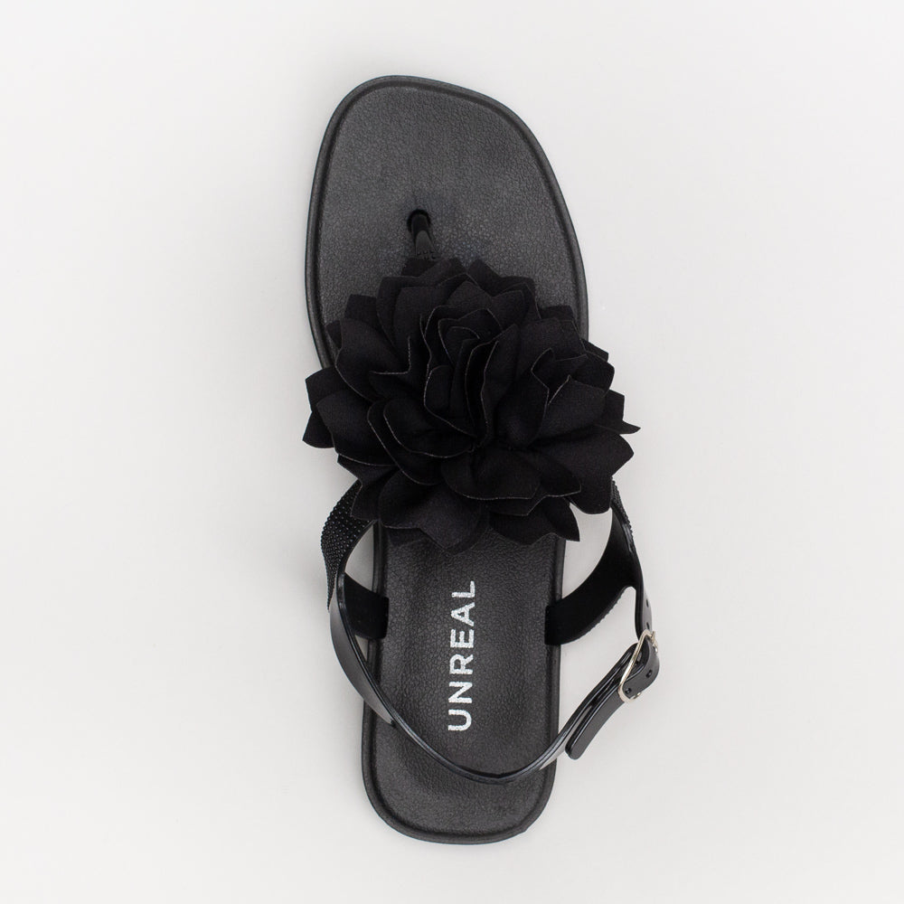 Women's Unreal Flower Jelly Sandal _ 156321