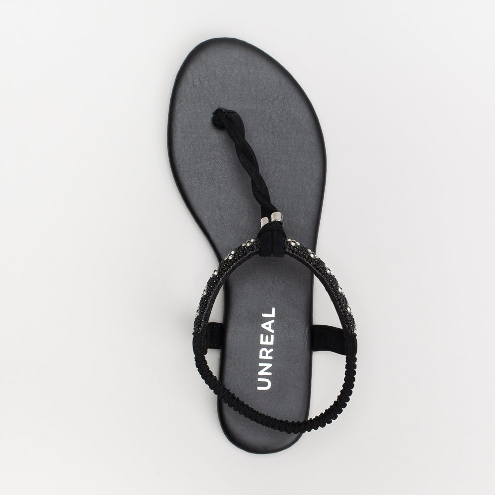 Women's Unreal Diamante Thong Sandal _ 157562