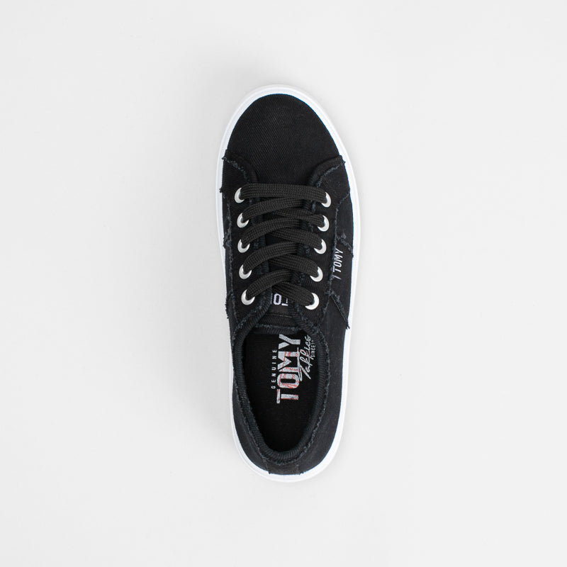 Tomy Women Canvas Lace-Up Platform _ 139664