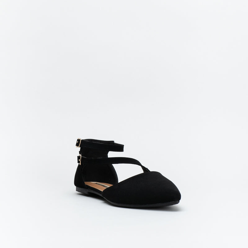 Unreal Women Comfort Pointy Flat A-Symetic Shoe _ 137950