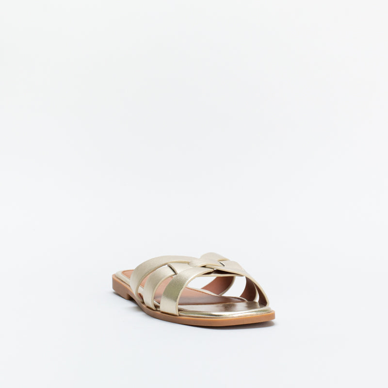 Unreal Women Knotted Flat Mule Sandal _ 144809