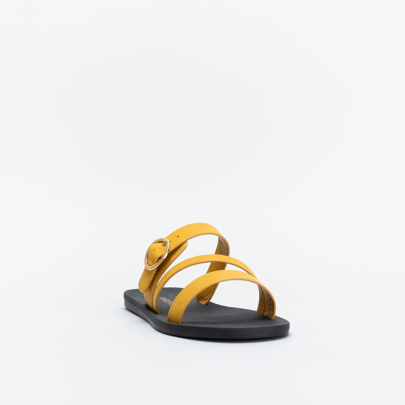 Unreal Women Buckle A-Symetric Mule _ 144808