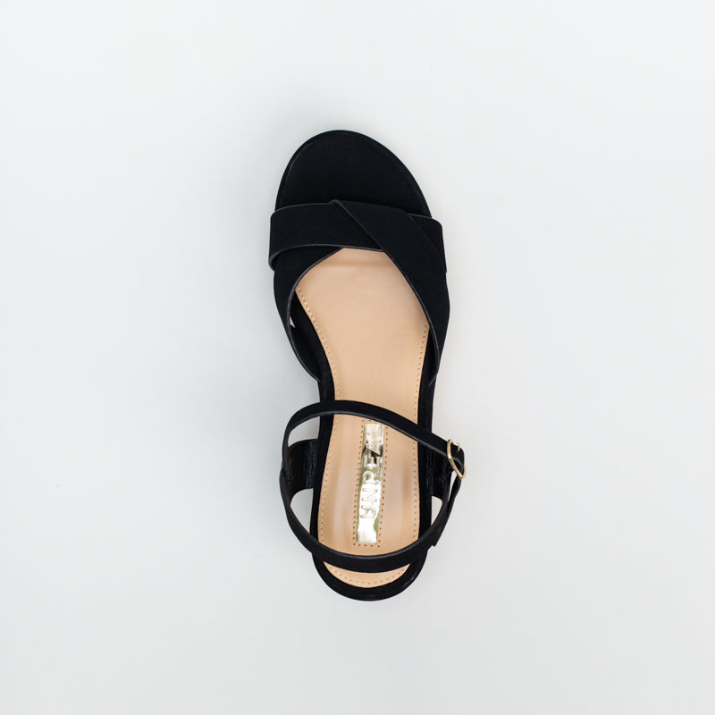 Unreal Women Twist Cork Platform Wedge _ 144996