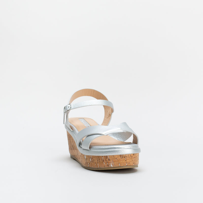 Unreal Women Twist Cork Platform Wedge _ 144996