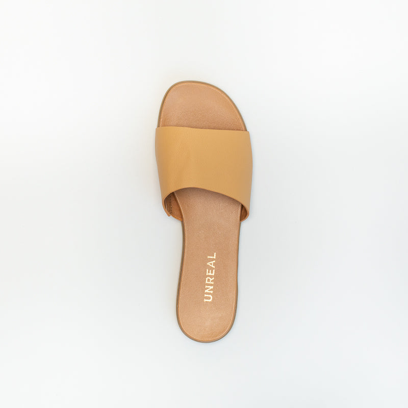 Unreal Women Classic Band Flat Mule _ 142865