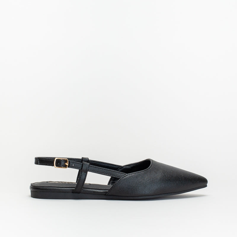 Unreal Women Pointy Flat Slingback _ 142998