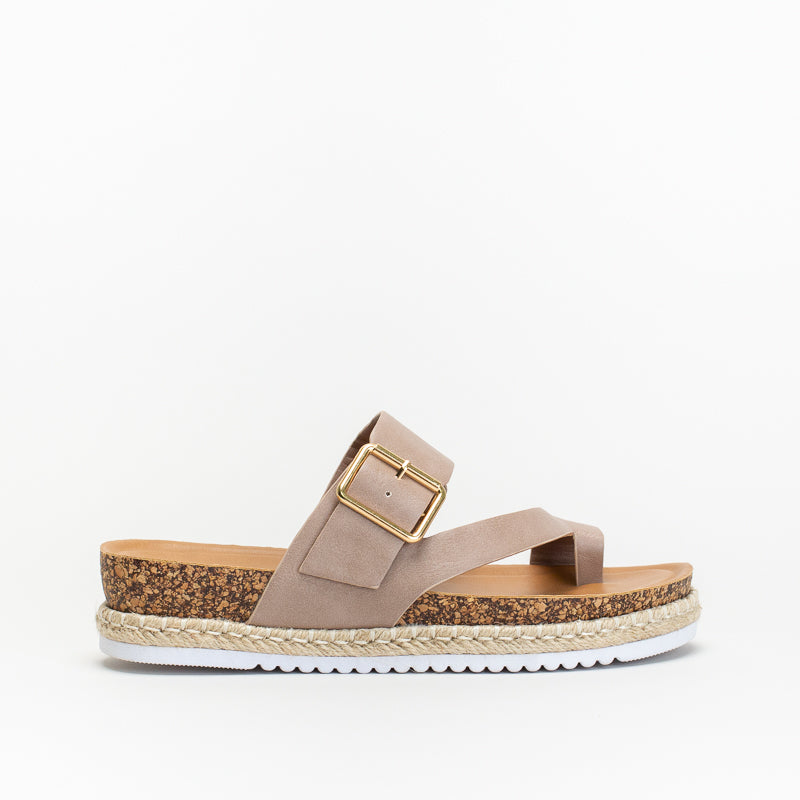 Unreal Women Platform Toe Post Mule _ 142863