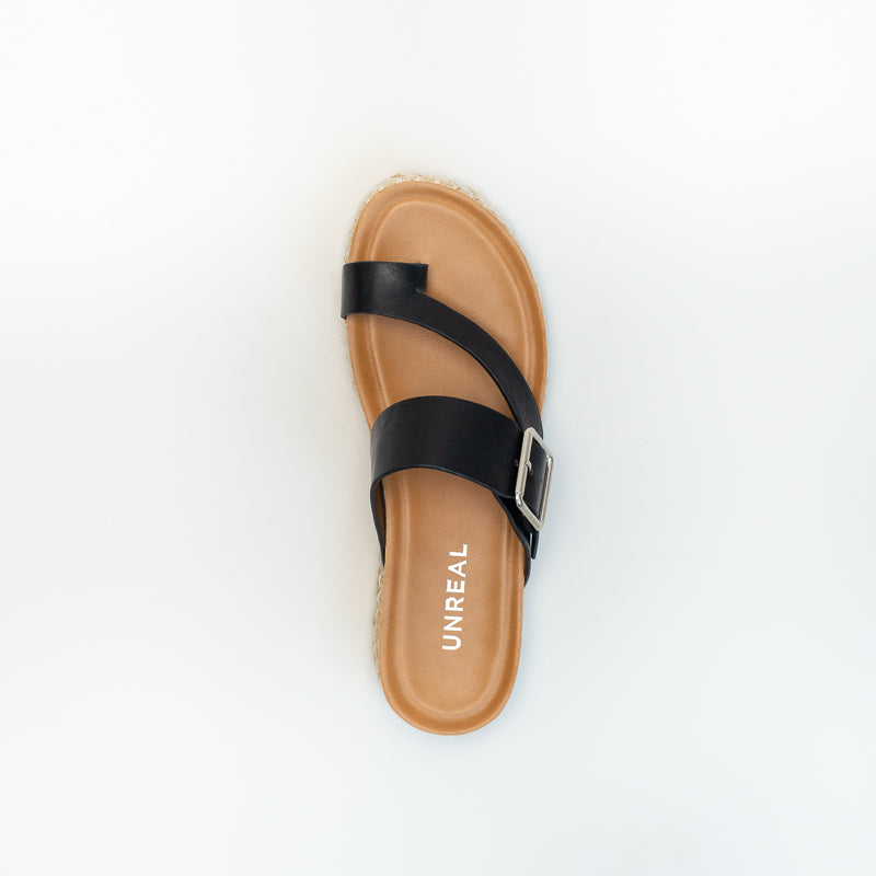 Unreal Women Platform Toe Post Mule _ 142863