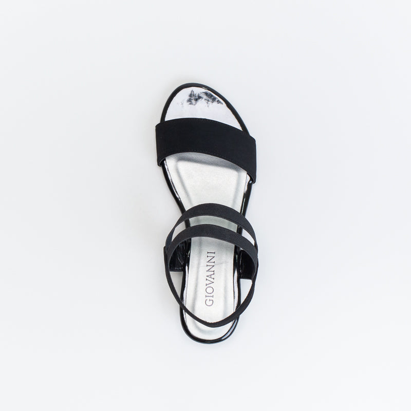 Giovanni Women Comfort Double Elastic Wedge _ 140646