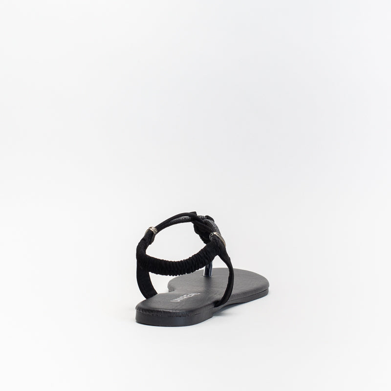 Unreal Women Sq Metal Trim Essential Flat Sandal _ 140478