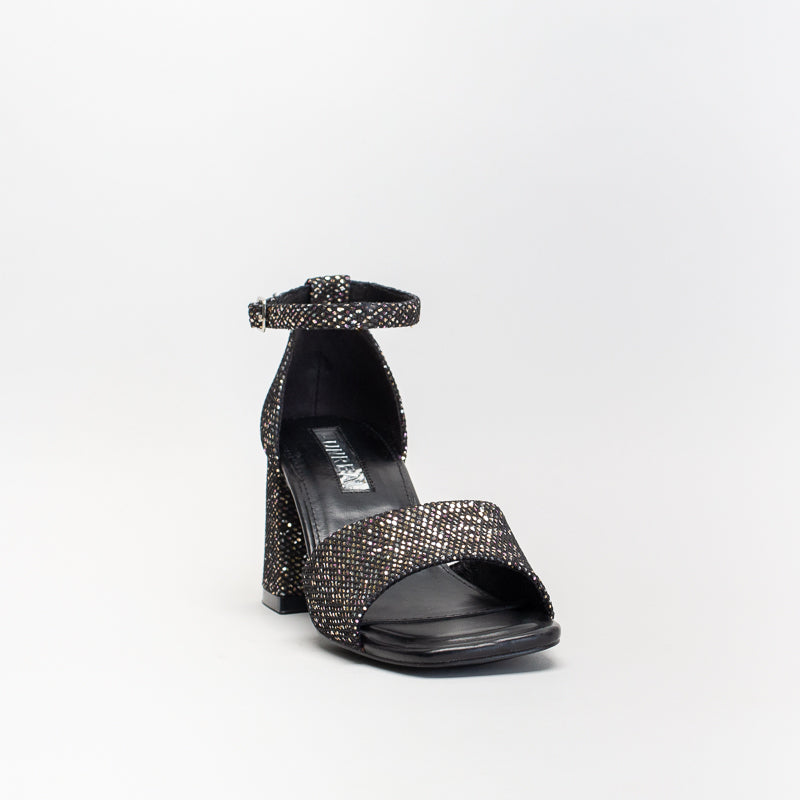 Unreal Women Glitter Flare Block Heel Sandal _ 140633