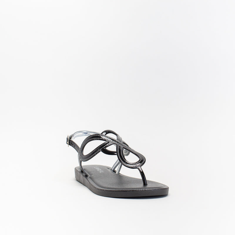 Unreal Women Patent Jelly Thong Sandal _ 140439