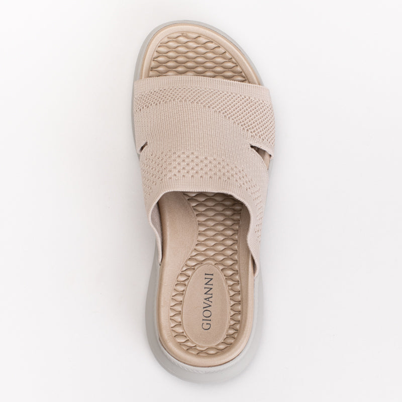 Knit Upper Comfort Slide _ 167102