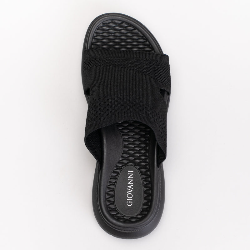 Knit Upper Comfort Slide _ 167101
