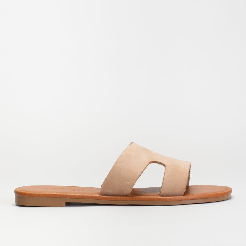 H-Band Leather Mule Sandal _ 171602