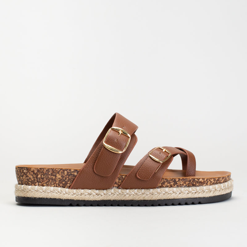 Espadrille Platform With Toe Loop _ 166413