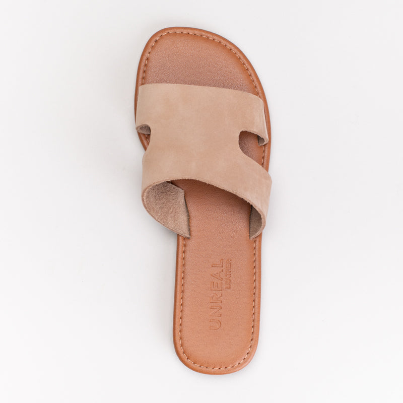H-Band Leather Mule Sandal _ 171602