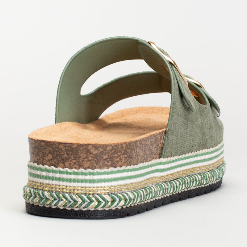 Espadrille Printed Platform _ 166381