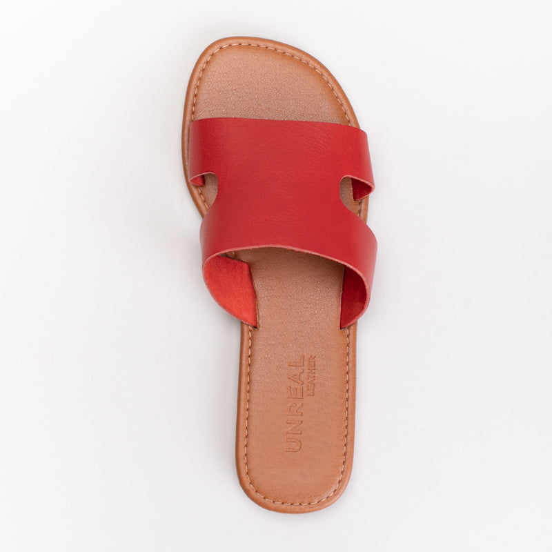 H-Band Leather Mule Sandal _ 171604