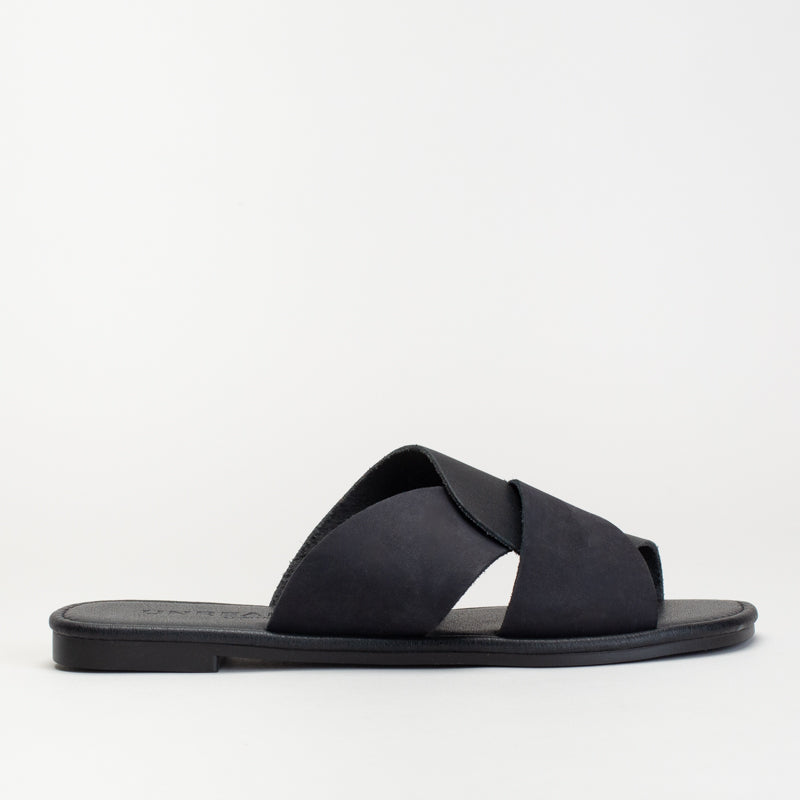 Knot Strap Leather Sandal _ 171608