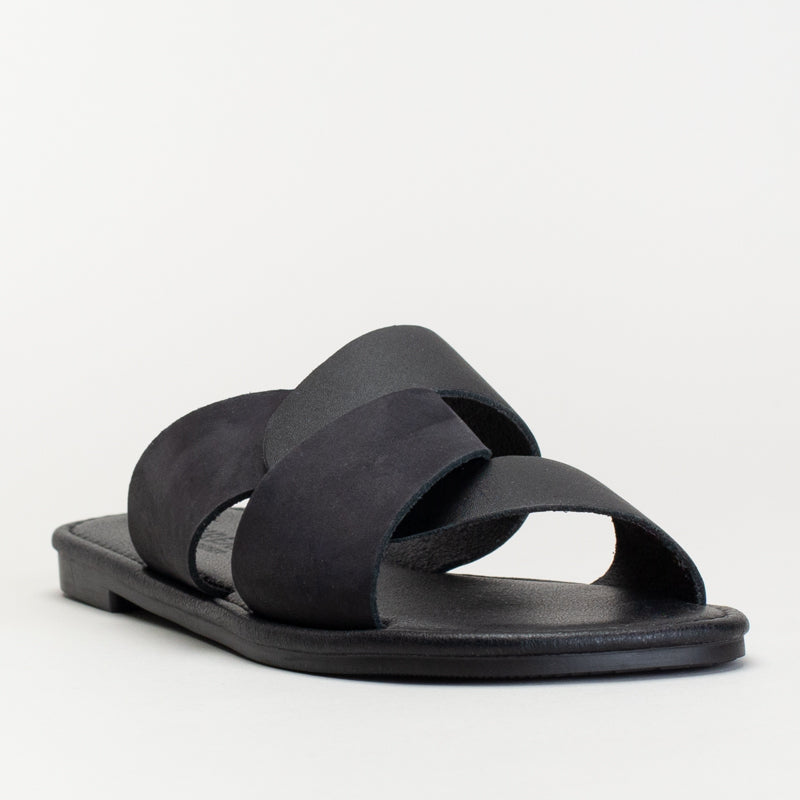 Knot Strap Leather Sandal _ 171608