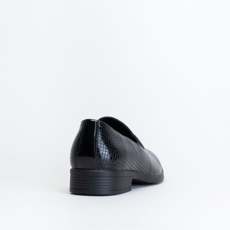 Mancini Men Textured Slip On With Trim- _ 150933